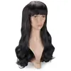 LOVE AND VIBES Perruque cheveux bruns longs et lisses
