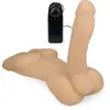Mini torse homme avec pénis vibrant Dylan gode vaginal ou anal homme o...