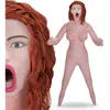 LOVE AND VIBES Poupée gonflable sexuelle vibrante suceuse rousse Kirsten