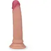 Gode godemichet réaliste ventouse silicone liquide double couche gode ...