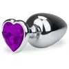 LOVE AND VIBES Bijou anal rosebud coeur L - 7 Coloris