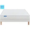 Matelas + sommier Ressorts ensachés 160x MERINOS TOP DUO