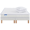Matelas + sommier Ressorts ensachés 160x MERINOS TOP DUO