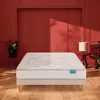 Ensemble Merinos CozyGreen 100% Latex Naturel + Sommier Confort Medium...