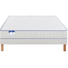 Matelas + sommier Ressorts 140x190 cm MERINOS SUPER DUO 2