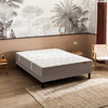 Ensemble epeda l'ailleurs + sommier escale + pieds 90x200 ressorts