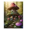 Alipson Puzzle Maison Champignon des Sous-Bois