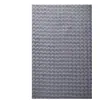 Tapis doux aspect bulles gris clair 80x250