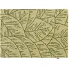 Tapis Laine Tissé à la main feuillage Vert 200x290