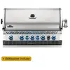 Napoleon Pack Barbecue à gaz encastrable Prestige PRO 665 - Inox + Pla...