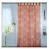 Home Maison Voilage aux couleurs estivales (140x240 cm - Terracotta)