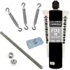 ICI STORE Kit D'accroche Pour Toile D'ombrage TU
