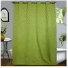 Home Maison Rideau tamisant à pois (140x260 cm - Vert clair)