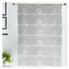 Home Maison Modulable en étamine brodée "Marine" (0.58x2.2 m - Blanc)