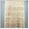 Home Maison Modulable brodé abécédaire (0.45x2.2 m - Ivoire)