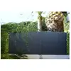 Jet7garden - Rouleau de canisse à lattes Gris anthracite 1.20mx 2.50 m