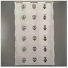 Home Maison Modulable brodé "Ancre marine" (0.58x0.9 m - Blanc)