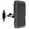 Ebiz Panneau solaire 12V avec batterie 5000mA pour camera de chasse