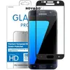 NOV@GO Film Protection Ecran pour Samsung Galaxy S7 en Verre trempé résistant Anti explostion d'écran ( Noir )