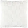 Home Deco Factory - Coussin flanelle damier blanc - 40x40 cm T.U