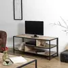 Meuble tv en bois et métal edison