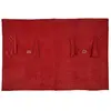 Plaid Double Pour la Vie 200x254cm Rouge