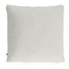 Home Deco Factory - Coussin déhoussable bouclette crème - 40x10x40 cm T.U