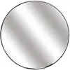 The Home Deco Factory Miroir rond avec étagère en fer 45 cm