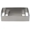 Lot de 3 Cadres à Pâtisserie Rectangulaires 20cm Argent