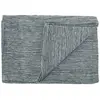 Jeté de Canapé - PARIS PRIX - Blen - 170x250cm - Bleu Canard - Coton Naturel