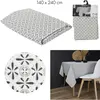 CMP - Nappe en polyester antitâche à motifs Gouttes 140 x 240 cm