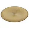 Lot De 6 Assiettes Plates En Verre "royal" 27cm Or - Paris Prix