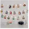 GADGET ET BAZAR Lanternes La Chaise Longue  Guirlande photos lumineuse 7.40 m