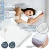 COSMETIC CLUB Surmatelas chauffant - Blanc - Blanc