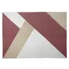 Home Deco Factory - Tapis géométrique en Coton Nude 120 x 170 cm