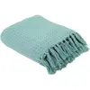 Home Deco Factory - Jeté de canapé gaufré vert d'eau - 250x170 cm T.U