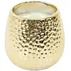 The Home Deco Factory Bougie parfumée céramique effet martelé 9 cm