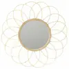 Miroir Rotin Rosace 56cm Deco Deco Murale Miroir