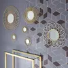 Miroir Rotin X3 28cm Deco Deco Murale Miroir
