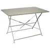 The Home Deco Factory - Table de jardin pliante Palerme 110 x 70 cm