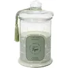 The Home Deco Factory - Bougie parfumée Bonbonnière 15,8 cm vert - senteur figue