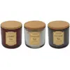 CONCEPT FACTORY - Set de 3 bougies avec bouchons en liège Apothicaires 10 cm