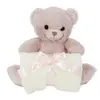 Paris Prix Peluche & Plaid Enfant Ours 70x70cm Rose