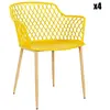 PARIS PRIX Chaises d'extérieur The home deco factory  MALAGA X4