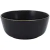 Home Deco Factory - 2 Bols liseré noir/doré - D.14.5x6.5 cm T.U