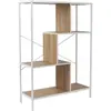 HOME DECO FACTORY - HD0079 - Etagere Edison Blanc 80X30X113Cm