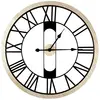 BESA Horloge Silencieuse Bois Et Metal D70cm Jack M4