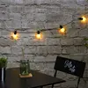 CMP Guirlande Lumineuse dExtérieur 20 Ampoules Blanches LEDS - Longueu...