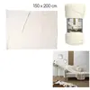 MULTIMARQUES Home Deco Factory - Plaid microfibre beige - 150x200 cm T.U
