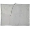 Paris Prix Plaid Microfibre "Roméo" 120x150cm Gris Clair